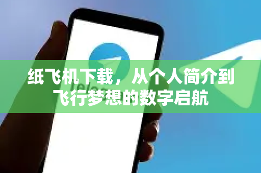 纸飞机下载，从个人简介到飞行梦想的数字启航
