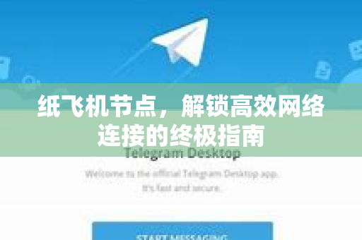 纸飞机节点，解锁高效网络连接的终极指南