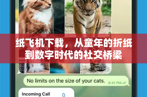 纸飞机下载，从童年的折纸到数字时代的社交桥梁