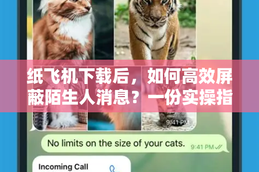 纸飞机下载后,如何高效屏蔽陌生人消息?一份实操指南-第1张图片-纸飞机下载官网 - 纸飞机PC桌面版 | 官方下载中心 纸飞机下载后,如何高效屏蔽陌生人消息?一份实操指南-第1张图片-纸飞机下载官网 - 纸飞机PC桌面版 | 官方下载中心