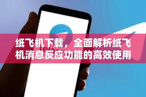纸飞机下载，全面解析纸飞机消息反应功能的高效使用技巧-第1张图片-纸飞机下载官网 - 纸飞机PC桌面版 | 官方下载中心