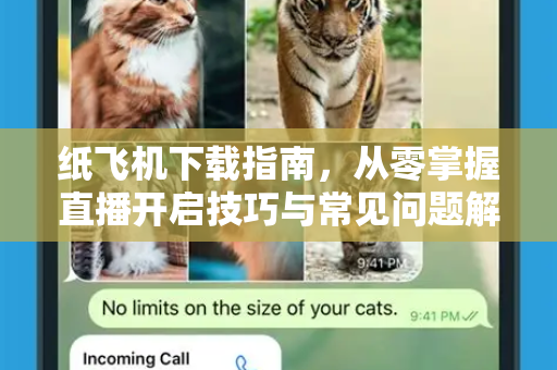 纸飞机下载指南，从零掌握直播开启技巧与常见问题解答-第1张图片-纸飞机下载官网 - 纸飞机PC桌面版 | 官方下载中心