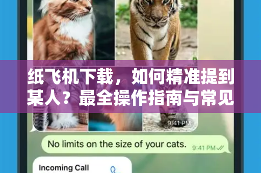 纸飞机下载,如何精准提到某人?最全操作指南与常见问题解答-第1张图片-纸飞机下载官网 - 纸飞机PC桌面版 | 官方下载中心 纸飞机下载,如何精准提到某人?最全操作指南与常见问题解答-第1张图片-纸飞机下载官网 - 纸飞机PC桌面版 | 官方下载中心