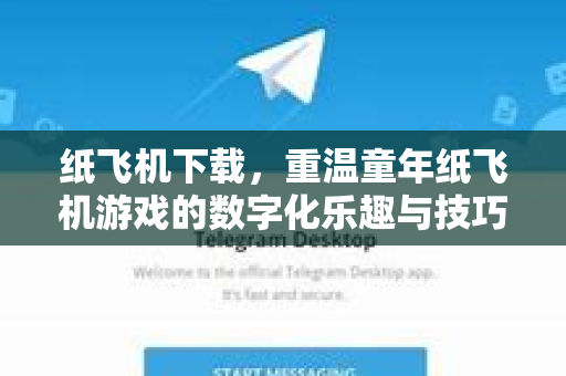纸飞机下载，重温童年纸飞机游戏的数字化乐趣与技巧全解析